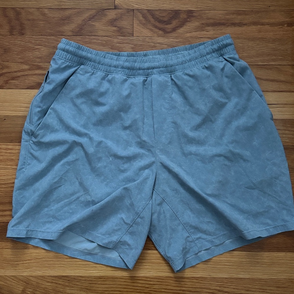 lululemon athletica Light Blue Athletic Shorts